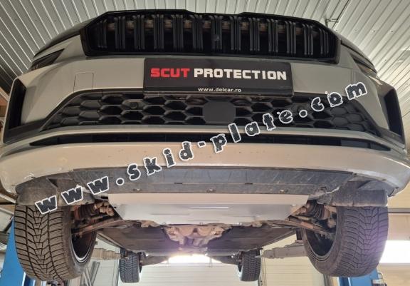 Aluminum skid plate for VW Tiguan