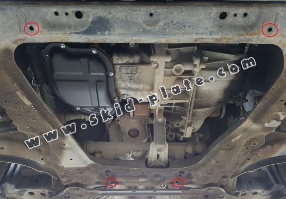 Steel skid plate for Nissan Pulsar