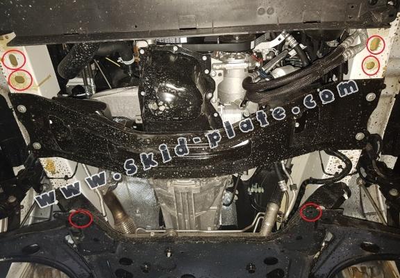 Steel skid plate for Ford Transit- FWD