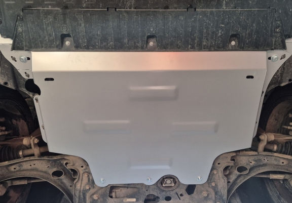 Aluminum skid plate for VW Tiguan