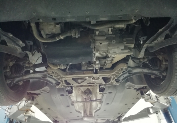 Steel skid plate for Seat Tarraco