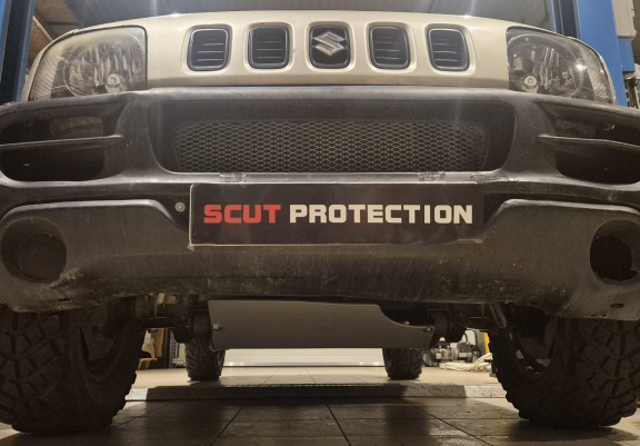 Skid plate for Suzuki Jimny - aluminum