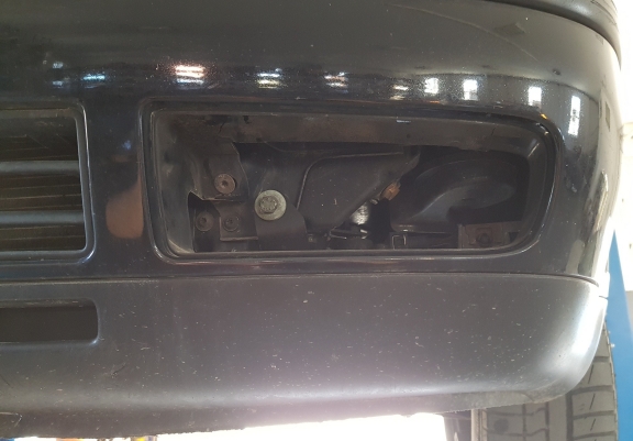 Aluminum skid plate for Audi A3