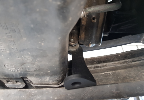 Aluminum skid plate for Audi A3