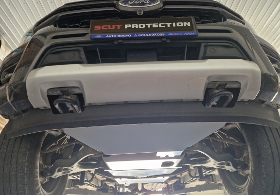 Aluminum radiator skid plate for Volkswagen Amarok