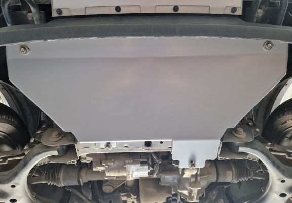 Aluminum radiator skid plate for Volkswagen Amarok