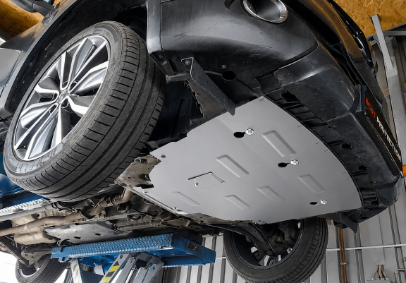 Aluminium skid plate for Nissan Qashqai J11
