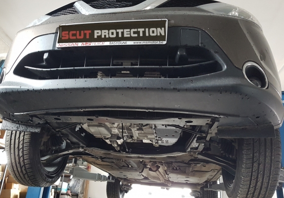 Aluminium skid plate for Nissan Qashqai J11