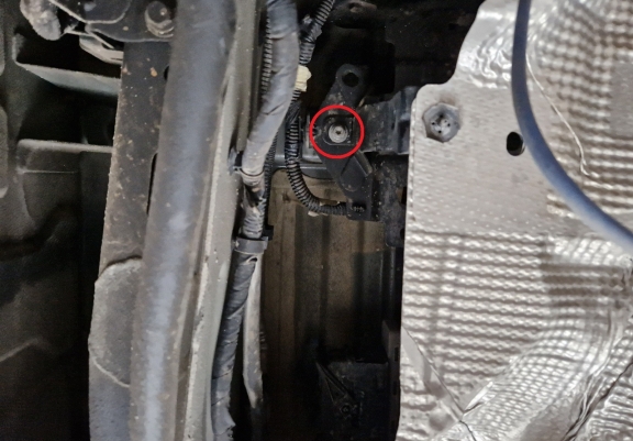 Steel catalytic converter plate/cat lock for Renault Trafic
