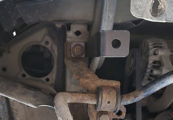 Steel skid plate for Renault Twingo
