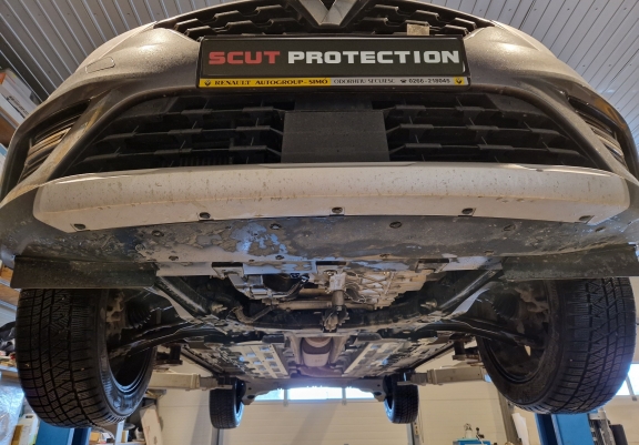 Steel skid plate for Renault Clio 6