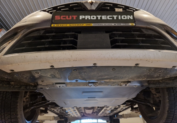 Steel skid plate for Renault Clio 6