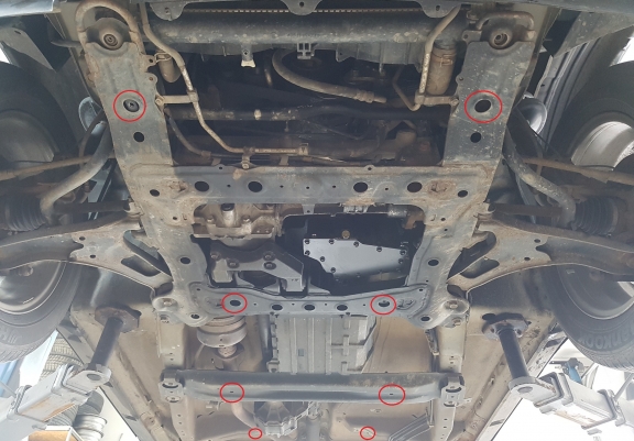 Steel skid plate for Suzuki Grand Vitara - promotional package