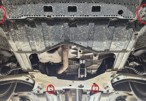 Aluminium skid plate for Suzuki Vitara - promotional package