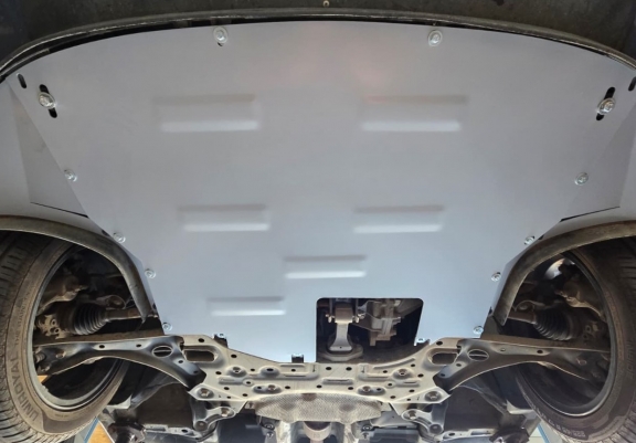 Aluminum skid plate for Kia C eed