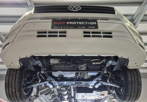 Aluminum  skid plate for MAN Tge