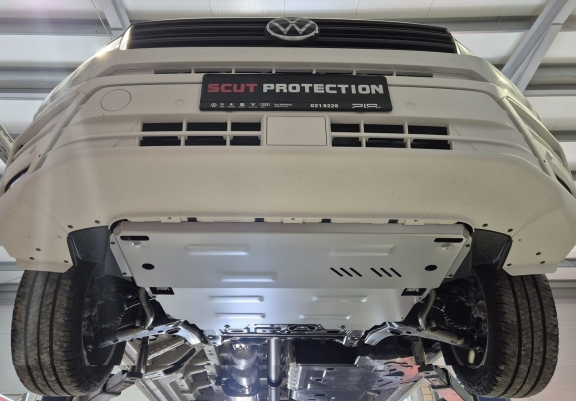 Aluminum  skid plate for MAN Tge