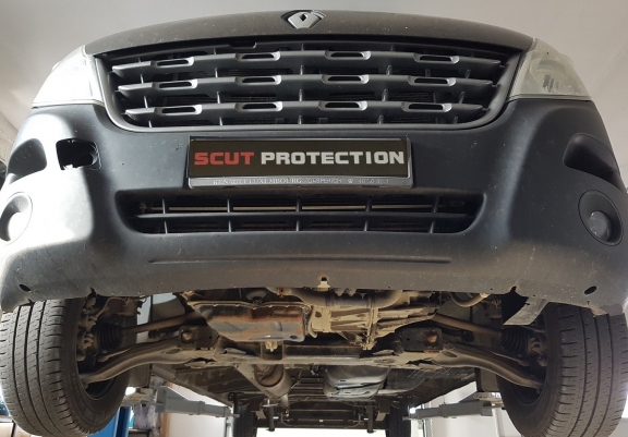 Aluminium skid plate for Opel Movano