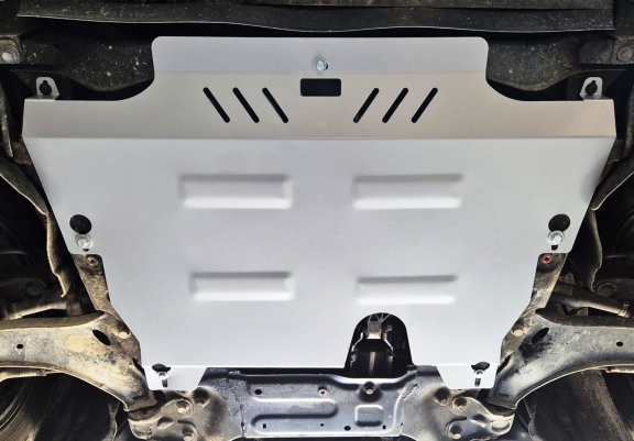 Aluminum skid plate for Ford S-Max