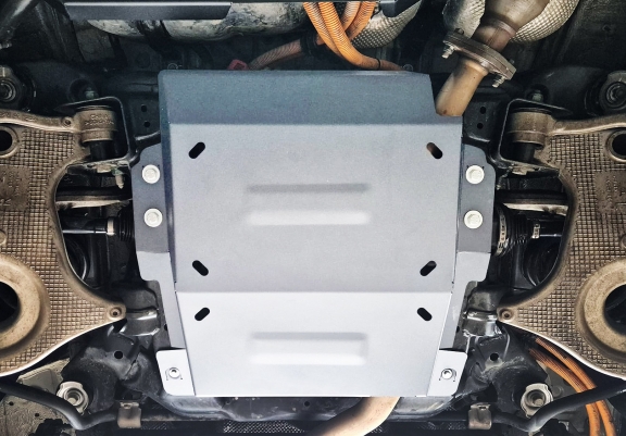 Aluminum diferential skid plate for Chery Tiggo 9