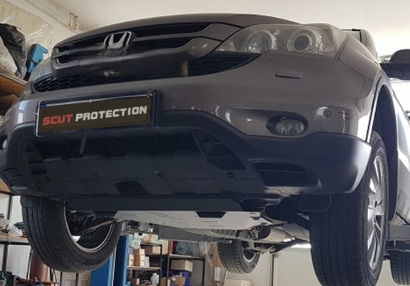 Aluminum skid plate for Honda CR-V