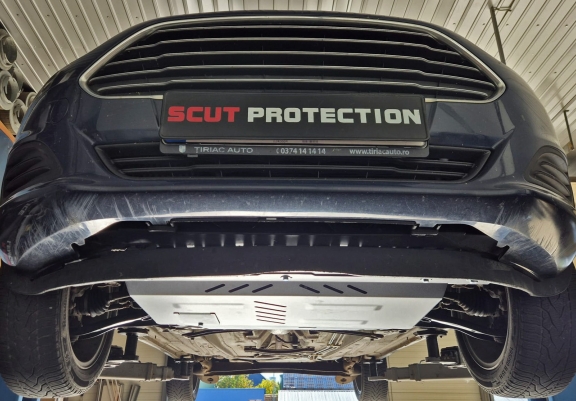 Steel skid plate for Ford Fiesta